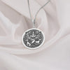 Hecate Pendant Necklace made from 925 Sterling Silver, featuring a Greek mythology design. Elegant talisman jewelry for women and special occasions.