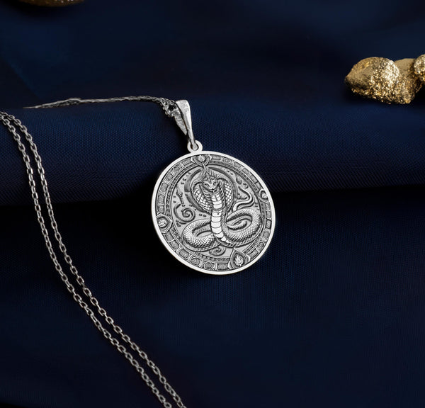 Naga Silver snake necklace, Naga snake charm silver, 925 Sterling Silver Naga NecklaceSacred Snake Amulet Representing Divine Power, Spiritual Awakening & Protection, Handcrafted Hindu Serpent Pendant for Strength & Balance, Mythological Reptile Necklace, Symbol of Transformation & Renewal, Mystical Cobra Guardian Talisman, Unique Gift for Spiritual Seekers, Artisan Silver Snake Medallion, Protective Celestial Energy Amulet