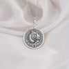 Sterling Silver Tiger Necklace showcasing a detailed medallion pendant. A timeless gift for women or animal lovers, this elegant piece symbolizes strength and luck. Perfect for daily wear.