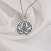 Saraswati silver necklaceSilver Saraswati pendantSaraswati charm necklaceSaraswati silver jewelryGoddess Saraswati pendantSilver Hindu charmSaraswati silver charmSilver Saraswati necklaceSaraswati goddess jewelryHindu silver pendant