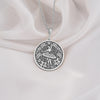 925 sterling silver ballerina necklace adorned with intricate floral accents. Perfect as a thoughtful gift for ballet lovers, dancers, or anyone celebrating a special occasion with unique charm.