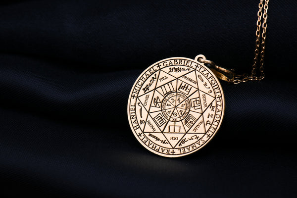 14K Gold Seven Archangels, Archangel Necklace, Angel Jewelery, Archangel Pendant, Guardian Angel, Archangel Gabriel, Uriel