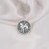 925 Sterling Silver Shiba Inu pendant, designed with a classic dog silhouette. A perfect silver pet charm, symbolizing devotion and companionship, making it a wonderful gift for Shiba Inu owners.