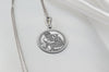 14K Solid Gold Hercules Nemean Lion Necklace, Heracles Slaying Nemean Lion, Hercules' fight with the Nemean lion, Hercules Gift Pendant
