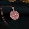 Sky HorsePegasus Charm Necklace, the mythical flying horse, Pegasus, often seen as a horned flying horse. This rose gold necklace symbolizes freedom. a rose gold pendant or rose gold medallion, each custom-made to order for fantasy jewelry