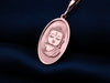14K Solid Gold Buddha CharmNecklace, Silver Buddha, Buddha Amulet, Siddhartha Gautama Necklace, Rose Buddha Necklace