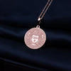 Sterling Silver/Gold Tara Necklace, Buddhist Hindu Goddess of Compassion & Protection Pendant, Handmade Jewelry Gift, Divine Feminine Power