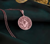 Elegant Rose Gold Plated pendant of Hygieia, perfect for gifting to those who value health, care, and classical symbolism.