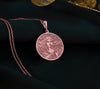 Rose gold plated Lilith necklace pendant, inspired by Lilith’s strength and independence. This lightweight layering piece is crafted as a unique gift, ideal for everyday wear, blending mystery and resilience for any style.