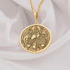 Indra gold necklace, Indra deity necklace, Mythology-inspired gold necklace, Indra jewelry in gold, Luxury gold necklace inspired by Indra, 14k gold Indra necklace for women, Handmade Indra deity gold pendant, Indian mythology Indra gold necklace