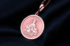 14K Solid Gold Buddha Lotus Charm Necklace, Silver Buddha Necklace, Gold Buddha Zen Pendant, Dainty Buddha Lotus , Rose Gold Buddha Lotus