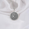 Sterling Silver Medusa Pendant – Greek mythology-inspired necklace with detailed Medusa charm. Symbolizes power and mystique, ideal for those drawn to mythical and symbolic jewelry.