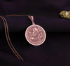 Elegant 14K rose gold plated pendant inspired by Zhuangzi’s famous Butterfly Dream, embodying the essence of self-discovery, inner freedom, and Taoist philosophy. A perfect symbolic jewelry piece for free spirits and deep thinkers.
