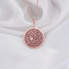 14K Rose Gold Plated Medusa Pendant Necklace – A captivating Medusa charm inspired by Greek mythology, symbolizing transformation and strength. Perfect for those who appreciate unique