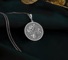 14K Gold Bastet Necklace – Handmade Solid Gold Egyptian Cat Pendant Charm