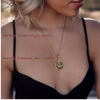 14K Solid Gold Parvati charm Kartikeya & Ganesha Locket, symbolizing divine protection, wisdom, and strength. This Hindu goddess locket honors Parvati as the mother of Kartikeya and Ganesha, making it a sacred spiritual talisman for devotion and blessings.