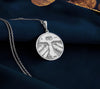Silver Third Eye Pendant Necklace – Spiritual Chakra Jewelry for Protection and Healing, Boho Mystic All-Seeing Eye Necklace, Handmade Artisan Amulet, Yoga Meditation Jewelry, Esoteric New Age Gift,Sterling Silver Chakra Pendant for Women and Men