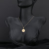 14K Solid Gold Artificial Intelligence Necklace, ChatGPT Pendant, Open AI Necklace, Intelligence Pendant, Futuristic Pendant