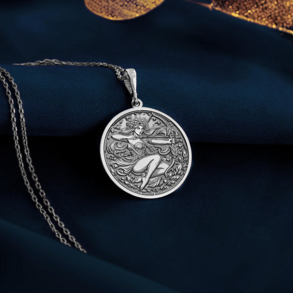 Silver Sagittarius necklaceSagittarius silver pendantSilver archer charmZodiac silver pendantSagittarius silver jewelrySilver fire sign charmArcher silver necklaceSagittarius zodiac silver