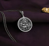 925 Sterling Silver Parvati and Sons Locket, featuring Parvati with Kartikeya and Ganesha, embodying divine motherhood, strength, and wisdom. This Hindu goddess locket is a sacred amulet for spiritual seekers, protection, and devotion to Shiva’s family.
