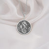 925 sterling silver seahorse necklace with intricate details, a unique nautical pendant for nature lovers, perfect for everyday wear or special occasions.