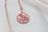 14K Solid Gold Hercules Nemean Lion Necklace, Heracles Slaying Nemean Lion, Hercules' fight with the Nemean lion, Hercules Gift Pendant