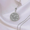 Zeus 14K Solid Gold Charm Necklace,Thunder God Charm Pendant, Zeus Lightning Necklace, King of the Gods , Greek God Zeus Necklace,