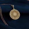 Gold plated sun necklace with a celestial solar pendant design. A stylish and affordable option for astrology enthusiasts, minimalist jewelry fans, or as a thoughtful gift for her. Handmade with care, perfect for layering or daily wear.
