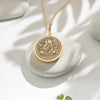 Zhuangzi Butterfly Pendant: 14K Gold with gold taoist pendant taoist jewelry celestial - View 207