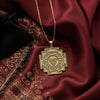MahaKali Yantra Necklace: 14K Gold with maa kali shakti amulet talisman spiritual - View 158