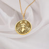Cancer Zodiac Necklace: 14K Gold with zodiac pendant cancer pendant astrology talisman - View 153