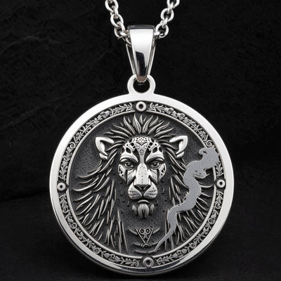 An heirloom-quality 14K solid gold tarot card amulet depicting the Goddess Bastet. This fine engraved jewelry is a sacred Kemetic paganism symbol.
