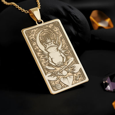 Handcrafted paw print and pet memorial pendant necklaces - Luminous Luxury Crafts