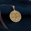 14K solid gold Kali Mata amulet, a powerful talisman for protection, symbolizing strength and divine transformation.
