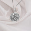 Parvati Silver Charm Pendant, Silver Hindu Goddess Charm, Parvati Sterling Silver Pendant, Spiritual Parvati Charm Necklace, Goddess Parvati Silver Jewelry, Silver Parvati Charm Necklace,
