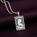 A striking 925 sterling silver Siberian Husky charm. The art shows the celestial "wolf dog," a meaningful piece of jewelry for a pet owner.