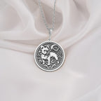 Intricately detailed 925 Sterling Silver French Bulldog pendant, designed with a classic dog silhouette. A perfect silver pet charm, symbolizing devotion and companionship, making it a wonderful gift for French Bulldog owners.