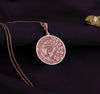 Rose gold peacock peafowl pendant necklace with delicate feather design. Unique rose gold jewelry for peacock enthusiasts, perfect for special occasions. Handmade rose gold necklace blending bold peacock symbolism with feminine elegance modern charm.