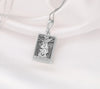 Hanged Man Tarot Necklace Silver, Tarot Jewelry Silver, Spiritual Jewelry Silver, Mystical Jewelry Silver, Occult Jewelry Silver, Silver Tarot Necklace, Hanged Man Pendant Silver, Silver Hanged Man Pendant, Silver Tarot Necklace for Women, Silver Tarot Necklace for Men, Silver Tarot Necklace Gift, Sterling Silver Tarot Necklace, Handmade Tarot Necklace Silver, Unique Tarot Necklace Silver, Silver Jewelry for Transformation, Silver Jewelry for Self-Discovery, Silver Jewelry for Inner Peace