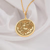 zodiac jewelry for women, Zodiac pendant for women, Zodiac necklace for women, libra medallion, Gold libra chain ,woman carrying scales , angel with scale, Women with scale, Libra scale, Scale necklace, Scale charm, Scale pendant, balance necklace