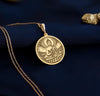 14K Gold Buddha Necklace, a serene charm symbolizing inner peace and strength. Ideal for daily wear, this Buddha pendant suits both men and women, crafted as a meaningful spiritual accessory for those drawn to mindfulness and tranquility.&quot;