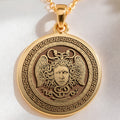Aegis Gorgon Head Pendant | Silver & Plated Options - Ancient Mythology Protection Talisman