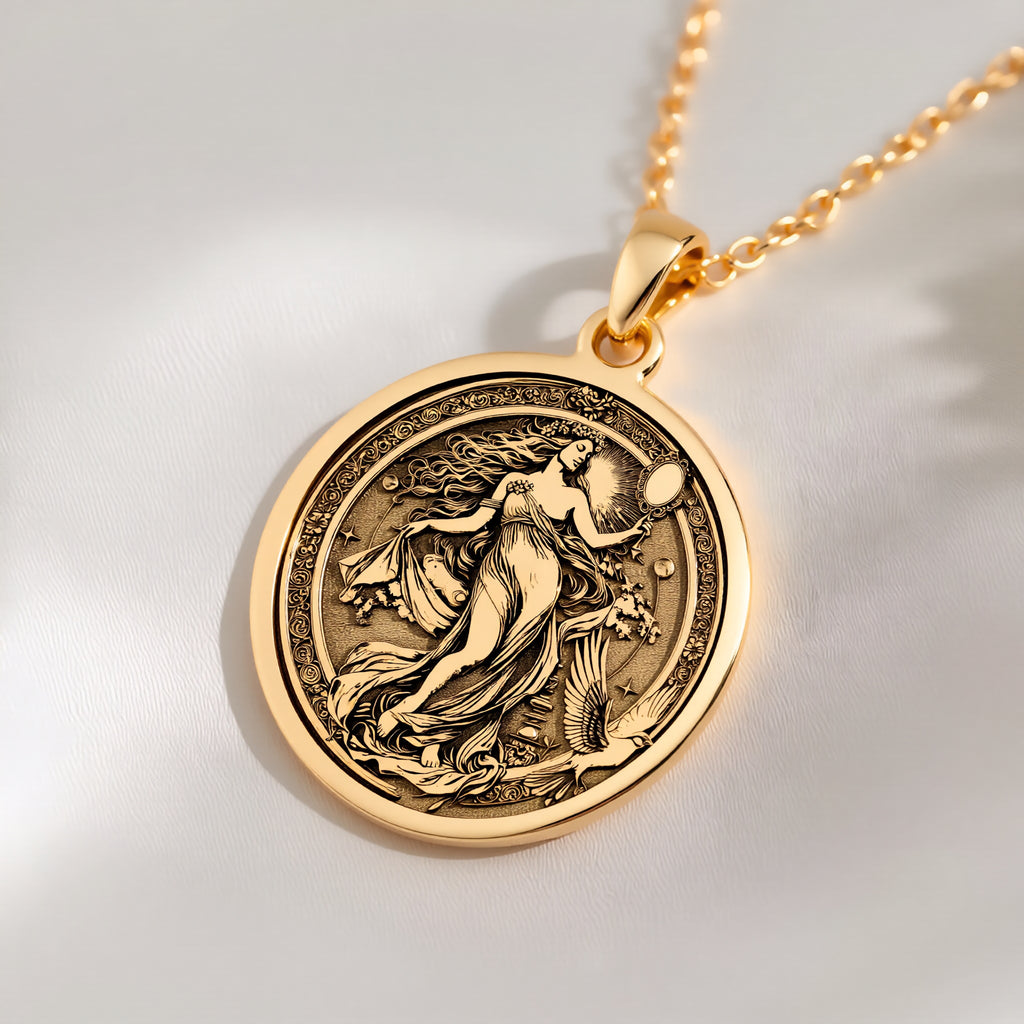 handcrafted necklace Birth of Venus Aphrodite Sea Shell | & Options - Ancient Mythology Ocean Lover Gift mythology - view 5