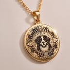 A personalized 925 sterling silver Bernese Mountain Dog necklace. This gift celebrates the gentle giant of the mountains, a cherished pet memorial keepsake.