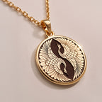 Crane Necklace: with yin yang crane gift crane pendant talisman amulet amulet - View 48