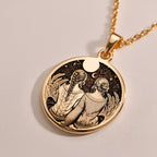 Friendship Friendship Necklace Necklaces size chart with pendant dimensions and chain length options