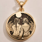 Friendship Friendship Necklace | 14K Gold & Silver Options - Endless Love Promise Jewelry - Image 2