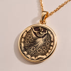 Mexican Dancer Folkloric Pendant Necklaces size chart with pendant dimensions and chain length options
