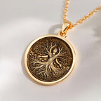 Tree of Life Necklace: with tree of life roots and branches talisman amulet - View 214
