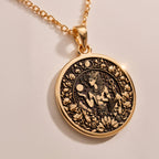Egyptian Osiris rose gold plated pendant, Osiris jewelry rose gold, Egyptian rose gold jewelry, Ancient Egyptian rose gold pendant, Osiris rose gold amulet, Egyptian jewelry rose gold for sale, Egyptian rose gold pendant necklace,